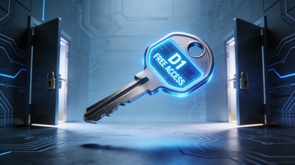 (Not for sale) D1 Free Access Key (Use Coupon code only)